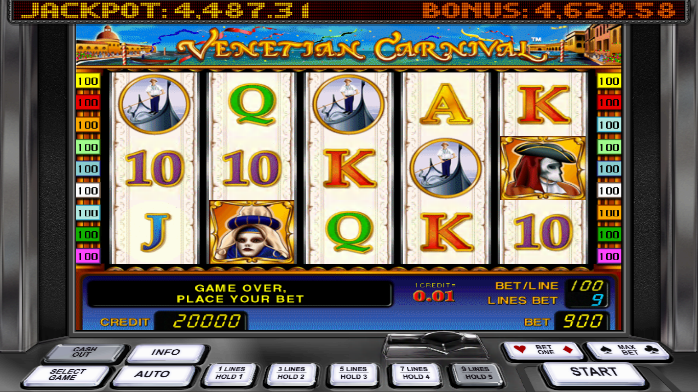 Bonus game line multi slot