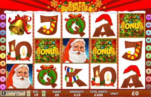 Play santa surprise slot