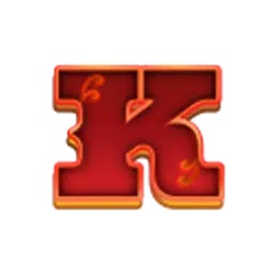 Символ K в Blazing Bison Gold Blitz