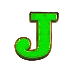 Символ J в Mega Moolah Megaways