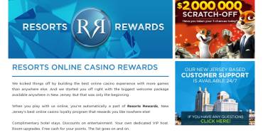 Resorts casino: Вознаграждения