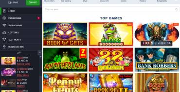 Syndicate Casino: Кабинет игрока