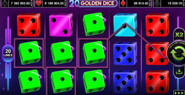 20 Golden Dice: Выигрыши