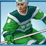 Символ Зеленый хоккеист в Hockey Attack
