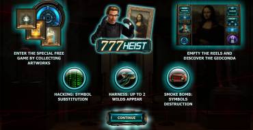 777 Heist: Игровой автомат