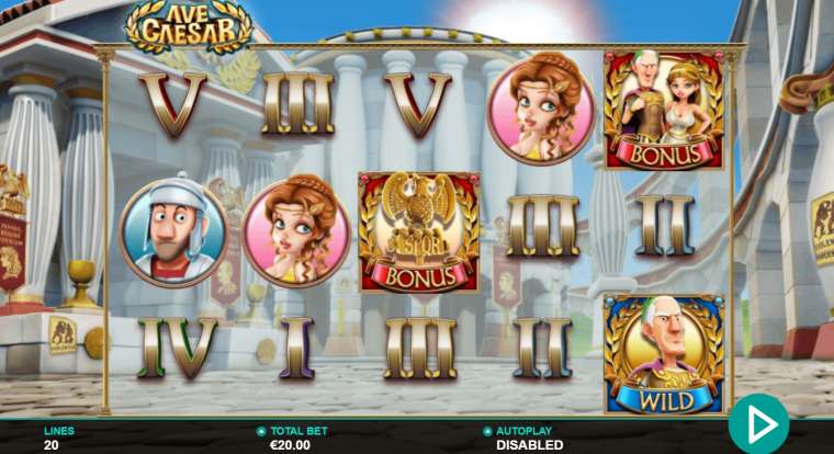 Онлайн слот Ave Caesar играть