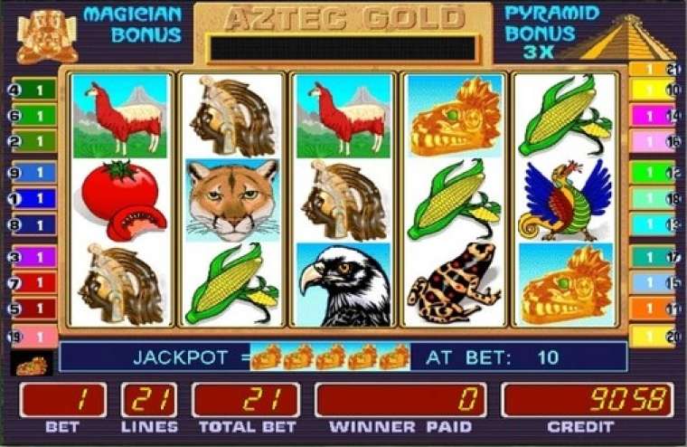 Слот Aztec Gold  играть бесплатно