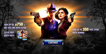 Bonnie & Clyde: Игровой автомат Бонни и Клайд