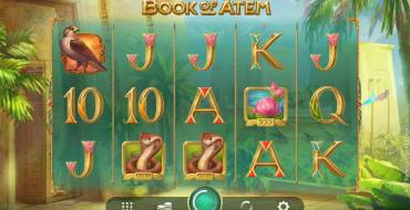 Book of Atem: Игровой автомат Book of Atem