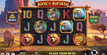 Book of Buffalo: Игровой автомат