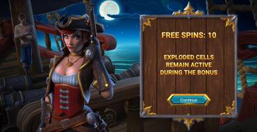 Boom Pirates: Бесплатные вращения