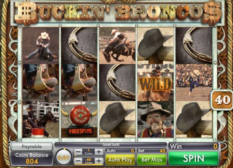 Слот Buckin’ Broncos играть бесплатно