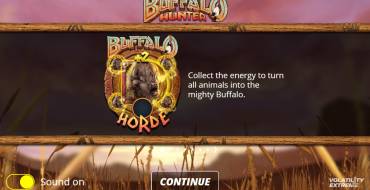 Buffalo Hunter: Игровой автомат