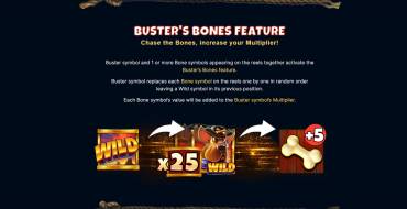 Buster’s Bones: Бонусные игры