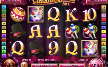 Игровой автомат Cirque du Slots