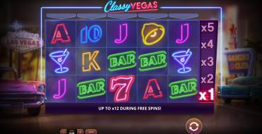 Classy Vegas: Игровой автомат