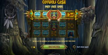 Coywolf Cash: Игровой автомат Coywolf Cash