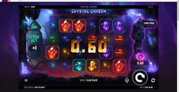 Crystal Cavern: Выплата