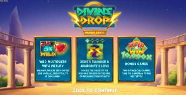 Divine Drop: Уникальные функции