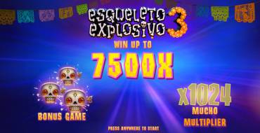 Esqueleto Explosivo 3: Игровой автомат