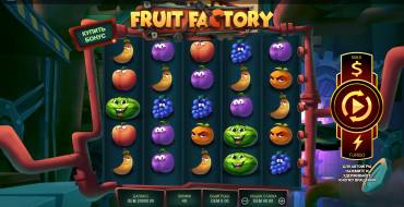 Fruit Factory: Игровой автомат