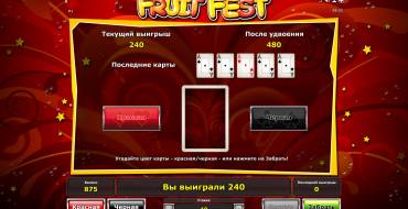 Fruit Fest: Риск-игра