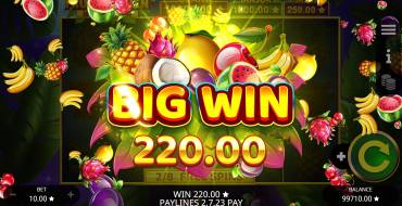 Fruit Heaven Hold And Win: Выигрыши