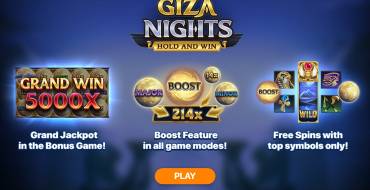 Giza Nights: Hold and Win: Уникальные функции