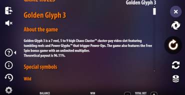 Golden Glyph 3: Правила