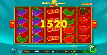 Golden Lemon Deluxe: Выигрыши