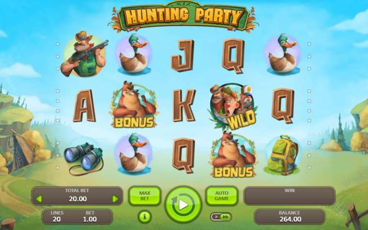 Слот Hunting Party играть бесплатно