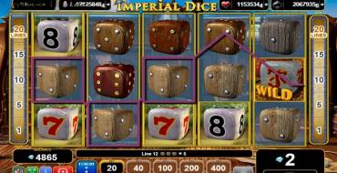 Imperial Dice: Выигрыши