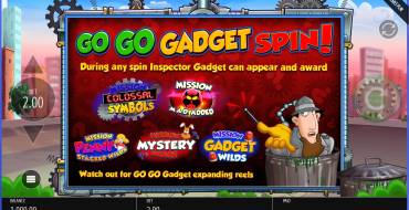 Inspector Gadget: Игровой автомат