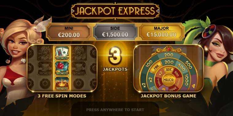 Слот Jackpot Express играть бесплатно