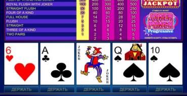 Joker Poker Progressive: Джокер