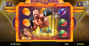 King Of The Ring: Игровой автомат