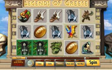 Игровой автомат Legends of Greece