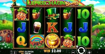 Leprechaun Song: Игровой автомат