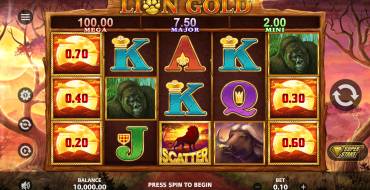 Lion Gold Super Stake Edition: Игровой автомат