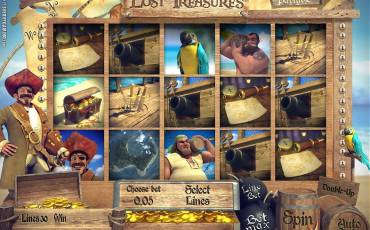 Игровой автомат Lost Treasures