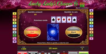 Lucky Lady’s Charm 6 Deluxe: Риск-игра