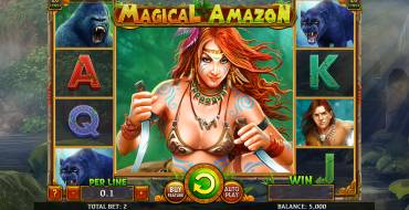 Magical Amazon: Игровой автомат