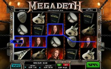 Игровой автомат Megadeth