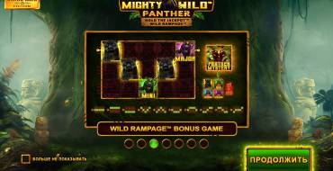 Mighty Wild Panther Grand Gold Edition: Уникальные функции