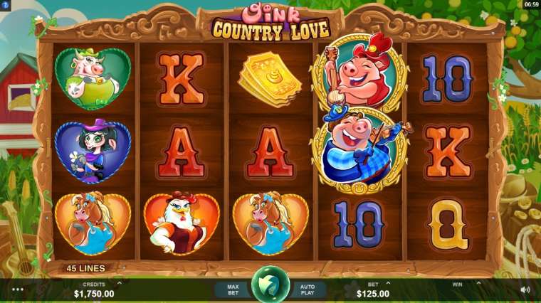 Слот Oink Country Love играть бесплатно