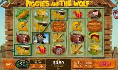 Онлайн слот Piggies and the Wolf играть