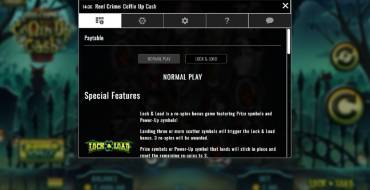 Reel Crime: Coffin Up Cash: Бонусные игры