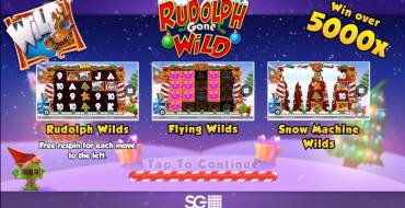 Rudolph Gone Wild: Игровой автомат