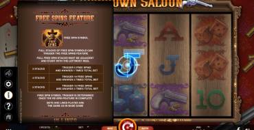 Showdown Saloon: Бонусы