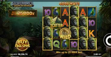 Silverback: Multiplier Mountain: Интерфейс